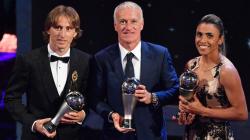 Foto-Foto Luka Modric Raih Penghargaan Pemain Terbaik Dunia 2018