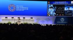 Presiden Jokowi Buka Puncak Acara Pertemuan IMF-World Bank