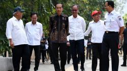 Presiden Jokowi Cek Fasilitas untuk Penyandang Disabilitas di Stadion GBK