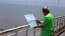 Kenalkan Ikon Surabaya, 80 Seniman Melukis Pelabuhan Tanjung Perak