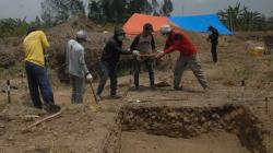 Arkeolog Temukan Kerangka Rumah Mataram Kuno Abad IX Masehi