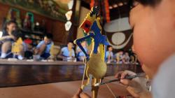 Mengenal Seni dan Budaya Sejak Dini dengan Mewarnai Wayang