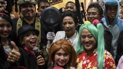 Gaya Menteri Rini Soemarno Jadi Tokoh Karakter Games PUBG