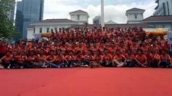Gubernur Anies Sambut Pawai Persija Juara di Balai Kota
