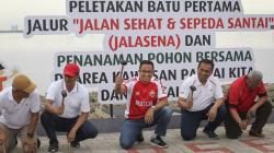 Gubernur Anies Groundbreaking Jalur Jalasena di Pantai Kita dan Pantai Maju