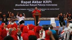 KRPI Gelar Rapat Akbar untuk Kawal Kebijakan Jokowi Bidang Ketenagakerjaan