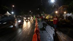 Jalan Raya Gubeng Mulai Diuji Coba