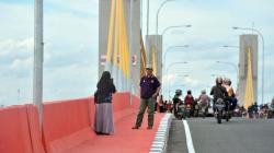 Baru Diuji Coba, Jembatan Musi IV Jadi Objek Wisata Warga Palembang
