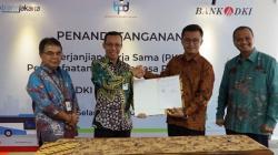 Bank DKI Kerja Sama Layanan Perbankan dengan PT Transportasi Jakarta