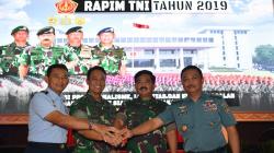Panglima TNI Tutup Rapim TNI Tahun 2019