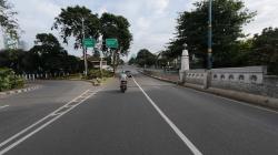 Penampakan Jalanan Ibu Kota Lengang saat Libur Imlek