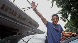 Sandiaga Uno Jenguk Ahmad Dhani di Rutan Medaeng