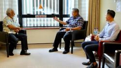 Xanana Gusmao Jenguk Ani Yudhoyono di Singapura