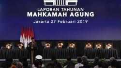 Presiden Jokowi Hadiri Laporan Tahunan Mahkamah Agung