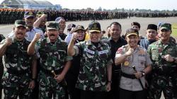 TNI-Polri Gelar Apel Kesiapan Pasukan Pengamanan Pemilu 2019