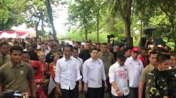 Momen HT Ikuti Kampanye Terbuka Perdana Jokowi  di Serang Banten