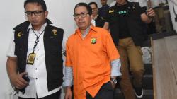 Pakai Baju Tahanan, Joko Driyono Dibawa ke Rutan Polda Metro Jaya