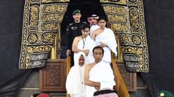 Presiden Jokowi dan Keluarga Masuk ke Dalam Kakbah saat Ibadah Umrah