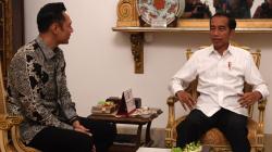 Presiden Jokowi Bertemu AHY di Istana Negara