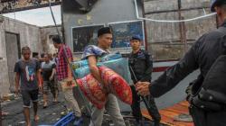 600 Narapidana Dipindah Pascakerusuhan Rutan Kelas II B Siak