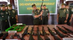 Terima 12 Pucuk Senjata Sisa Konflik Aceh, Pangdam: Masyarakat Sudah Percaya TNI