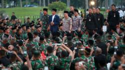 Presiden Jokowi Buka Puasa Bersama Prajurit TNI-Polri