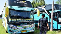 2 Bus Berisi Peserta Aksi 22 Mei Diamankan Aparat Polres Madiun