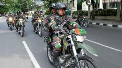 Prajurit TNI-Polri Patroli Jaga Situasi Keamanan Sumut Pascapemilu