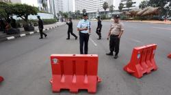 Antisipasi Aksi Massa, Polisi Tutup Kawasan Bundaran HI Menuju Bawaslu