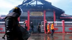 Tak Terima Barang Diambil Petugas, Napi Bakar Rutan Klas IIB Sigli Aceh