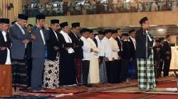 Presiden Jokowi Salat Id di Masjid Istiqlal