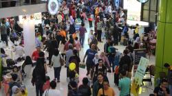 Puluhan Ribu Pemudik Tiba di Jakarta melalui Stasiun Gambir