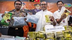 Polri Ungkap Peredaran Narkoba Jaringan Malaysia, 63 Kg Sabu Diamankan