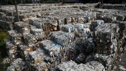 Penampakan Sampah Impor dari Uni Eropa dan Amerika Menumpuk di Mojokerto