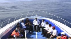 Kunjungi Bunaken, Presiden Jokowi Rapat di Atas Kapal