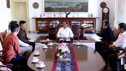 Presiden Jokowi Bertemu Rapper Rich Brian di Istana Bogor