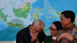Momen Xanana Cium Tangan Menlu Retno saat Penyelesaian Perbatasan RI-Timor Leste