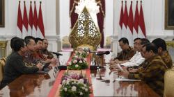 CEO Softbank, Grab dan Tokopedia Bertemu Presiden Jokowi Bahas Investasi
