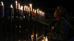 Aksi Damai Warga Papua di Bundaran Tugu Perdamaian Timika Indah