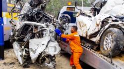 Foto-Foto Kecelakaan Maut di Tol Cipularang KM 92