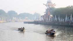 Kebakaran Hutan dan Lahan, Kota Banjarmasin Diselimuti Kabut Asap