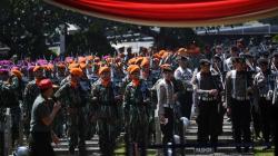 Suasana Persiapan Pemakaman BJ Habibie di Taman Makam Pahlawan Kalibata