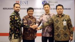 BNI dan Bank Shinhan Kerja Sama Kredit Sindikasi Senilai 231 Juta Dolar AS