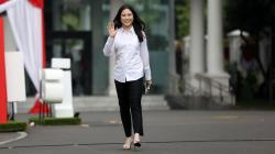 Foto Angela Tanoesoedibjo Tiba di Istana, Dipilih Jokowi Jadi Wamen Parekraf