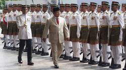 Gaya Menhan Prabowo Subianto saat Kunjungan Kerja ke Malaysia