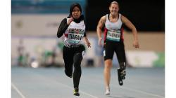 Pelari Indonesia Karisma Tiarani Cetok Rekor Dunia Para Atletik di Dubai