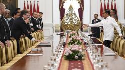 Bertemu Dewan Bisnis AS-ASEAN, Jokowi Sampaikan Kondisi Ekonomi Indonesia Baik
