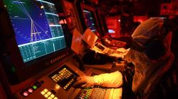 Prajurit TNI AL Ikuti Simulasi Peperangan di KRI Usman Harun-359