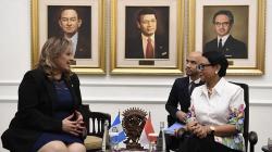 Perkuat Hubungan Bilateral, Menteri Retno Bertemu Menlu Guatemala