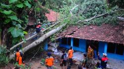 Angin Puting Beliung Terjang Tujuh Desa di Kudus, Puluhan Rumah Rusak<